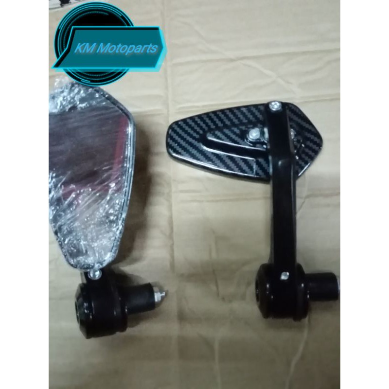 Bar end side mirror (carbon) Shopee Philippines