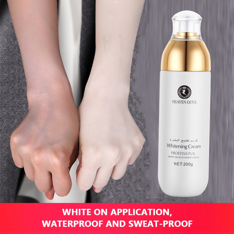 LUXU Whitening Bleaching Cream for Face and Body Moisturizing a Bonne Whitening Lotion