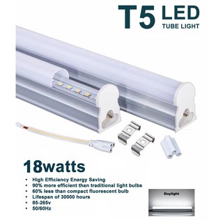 18w T5 LED TUBE Light (WHITE) 1.2 meters (4ft) | Shopee Philippines