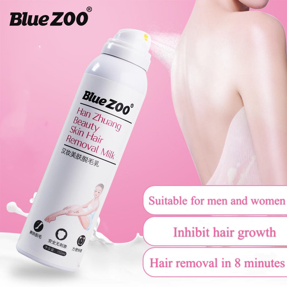 Blue Zoo Hair Enemy Hair Removal Bubble 