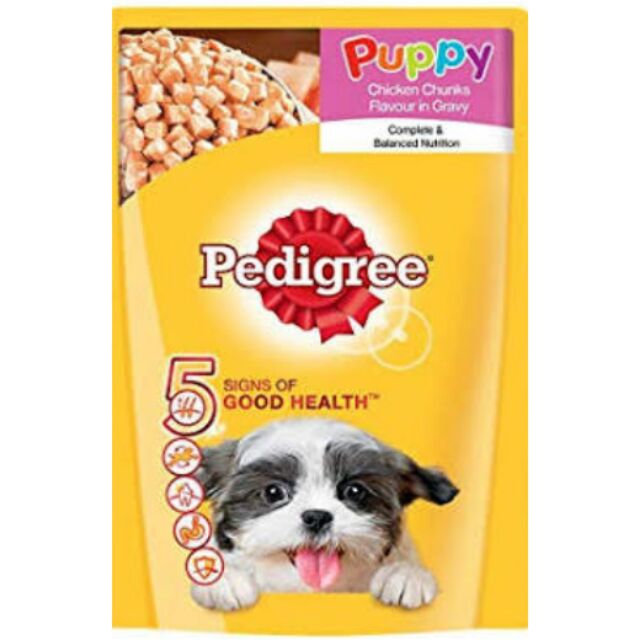 Pedigree puppy wet affordable dog puppy 