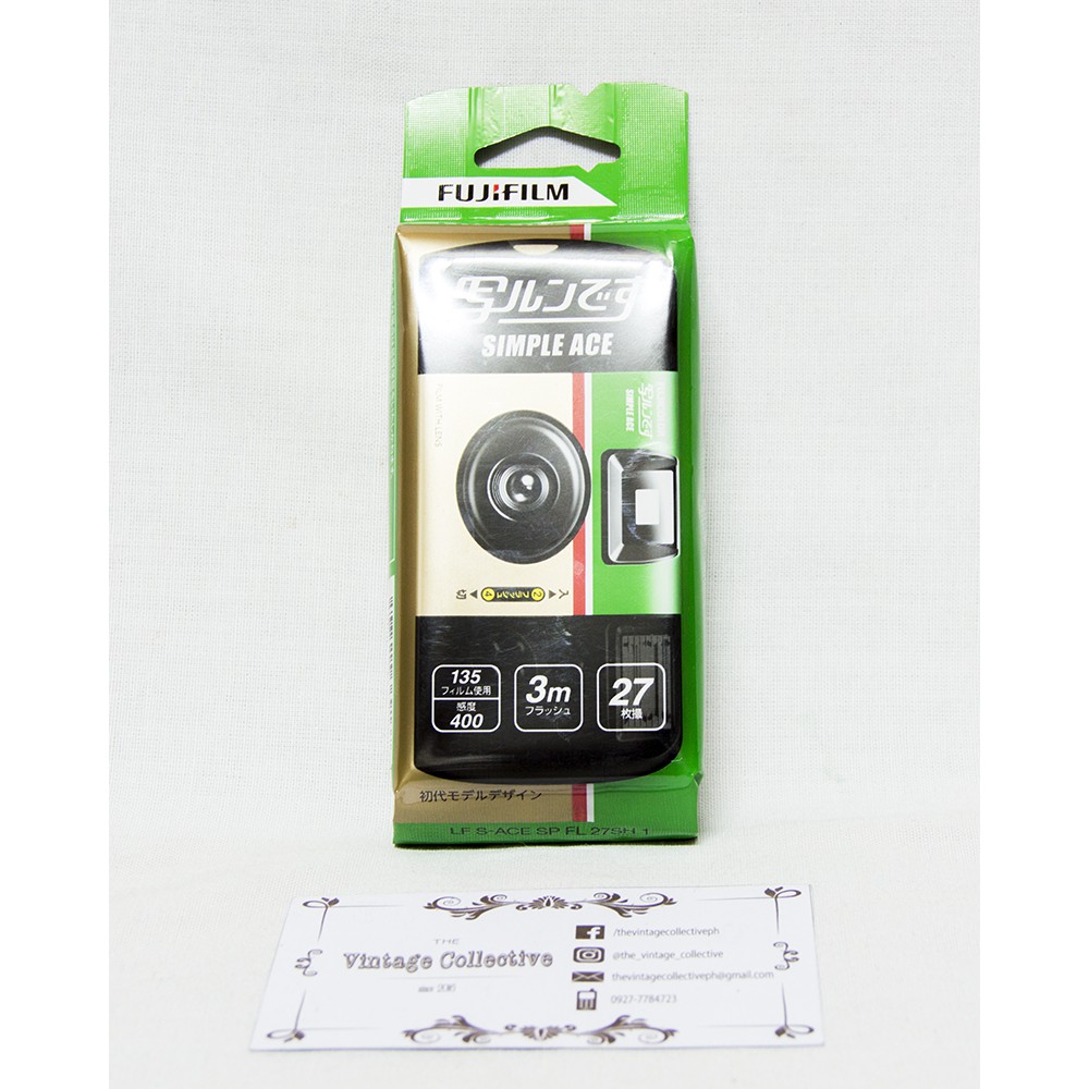 Fujifilm QuickSnap Simple Ace Flash Single Use Camera fresh Shopee