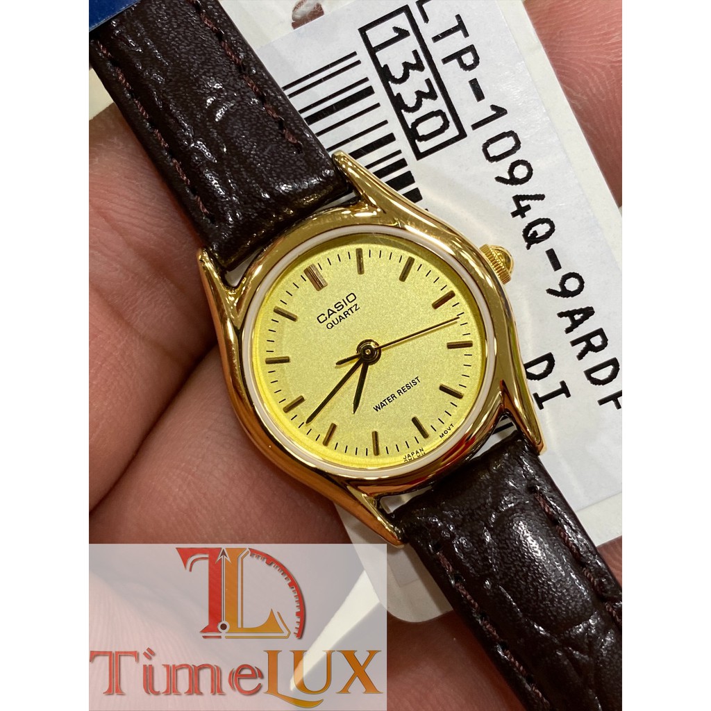 Casio Ladies Leather Ltp 1094q 9a Shopee Philippines