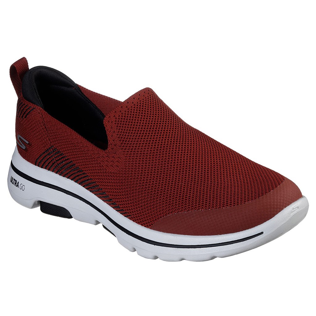 skechers go walk burgundy