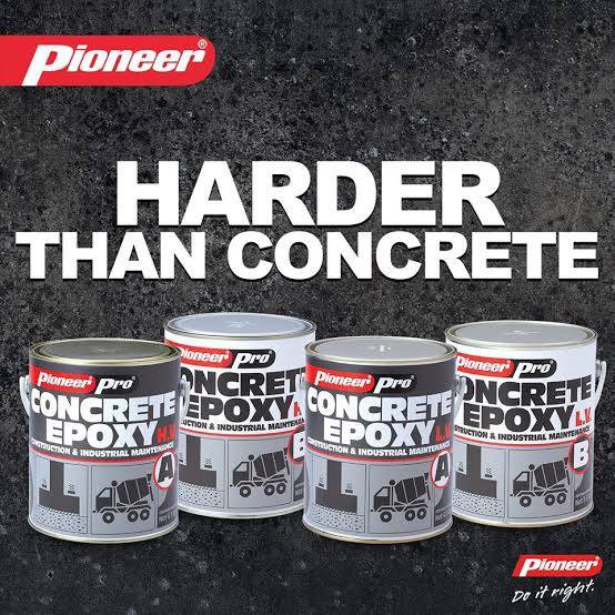 pioneer concrete epoxy liter HV LV all purpose not non sag marine tiles