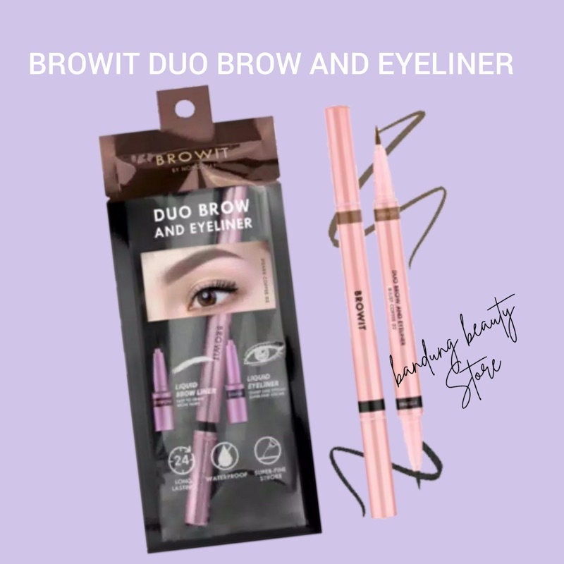 Browit Duo Brow And Eyeliner, / browit by nongchat BANDUNG!! | Shopee ...