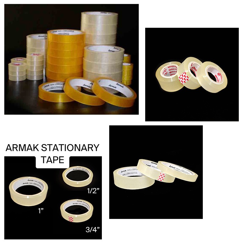 AKT Armak Tape Core Adhesive Stationery Tape Small Large 12mm 1/2 inch
