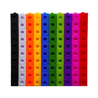 50 pcs Numberblocks Cubes Linking Cubes Link Cubes Snap Cubes Cube ...