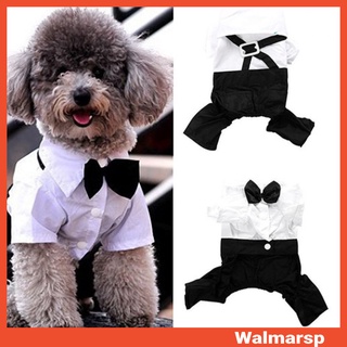 Pet Clothes Dog Clothes Prince Tuxedo Bow Tie Suit Puppy Costume