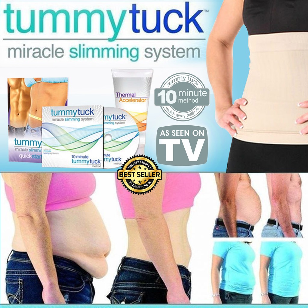 Side Effects Tummy Tuck Miracle Slimming System Belt Size