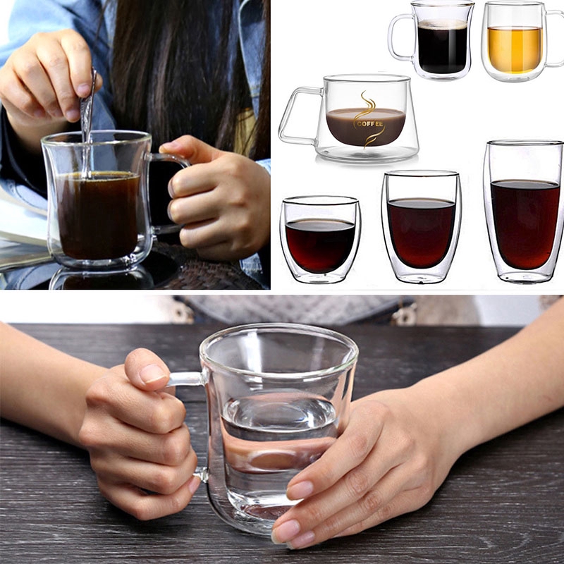 glass thermal cup
