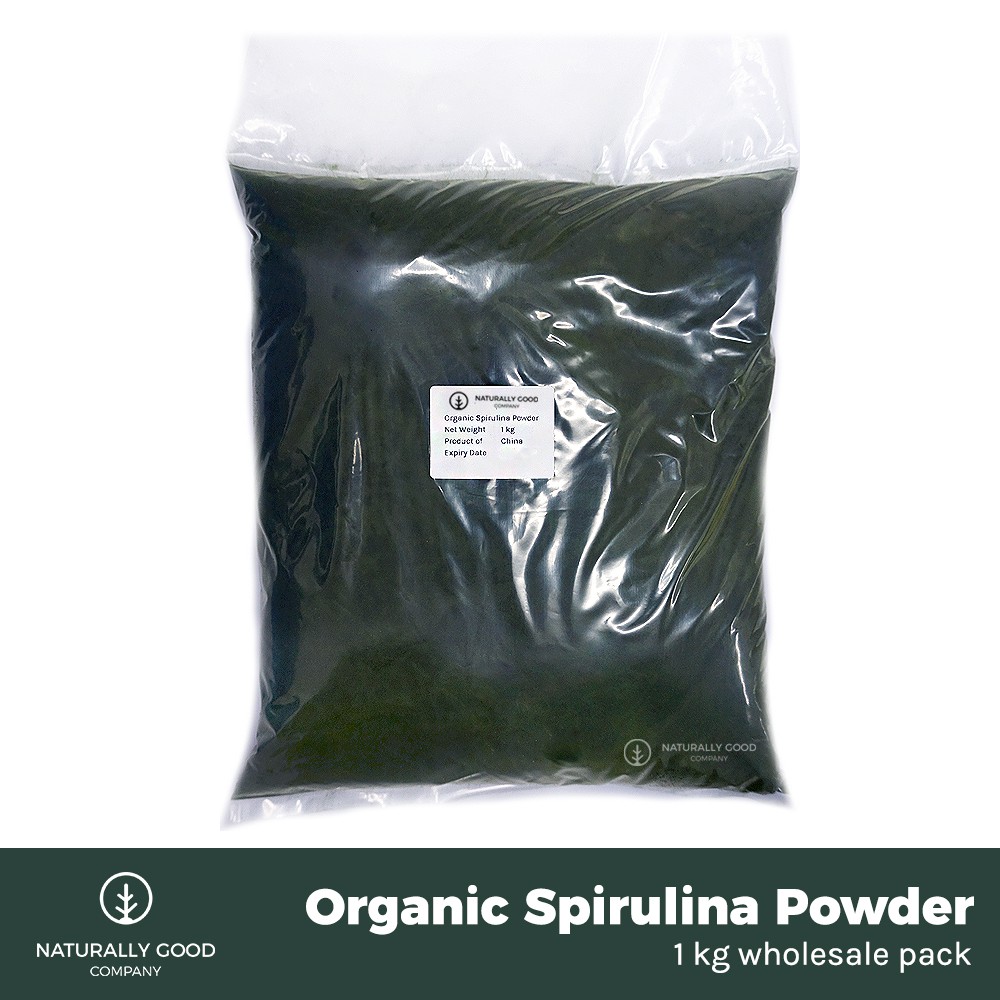 Organic Spirulina Powder (1 kg wholesale pack) Shopee Philippines