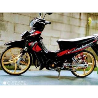 Striping Yamaha Jupiter Z Silver Red 2009 2010 List Of The Cheapest Quality Standard Bodies Shopee Philippines