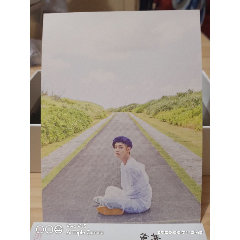 Bts 18 Season Greetings Official Postcard V Taehyung Shopee Philippines