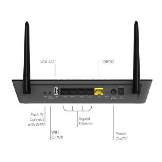 Netgear AC1200 Smart WiFi Router with External Antennas (R6220