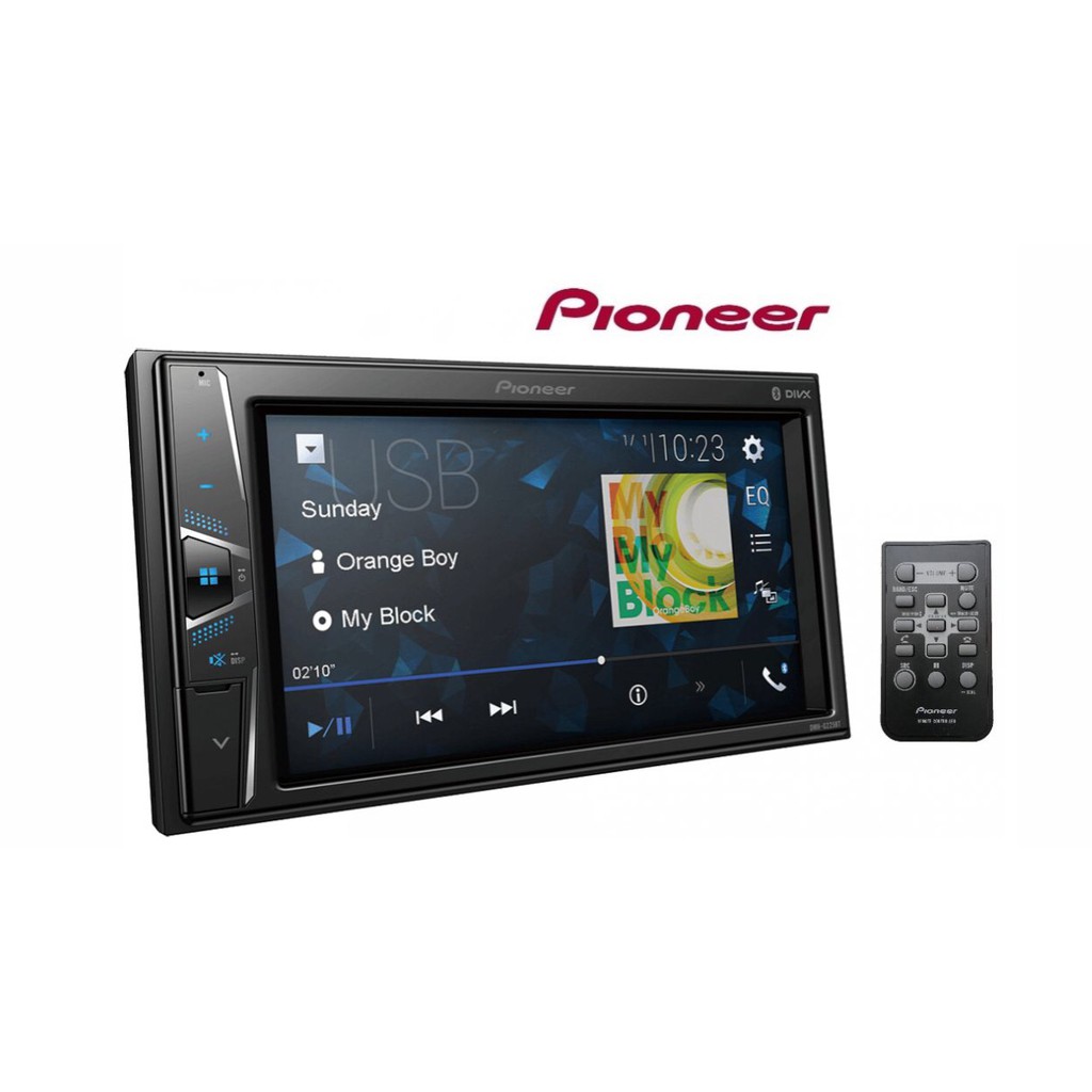 Pioneer DMHG225BT 6.2" WVGA bluetooth/USB/AUX av Receiver Car Headunit