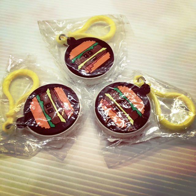 Smiggle Burger Eraser Keychain Shopee Philippines
