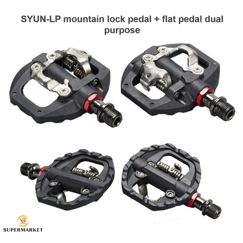 flat cleat pedals