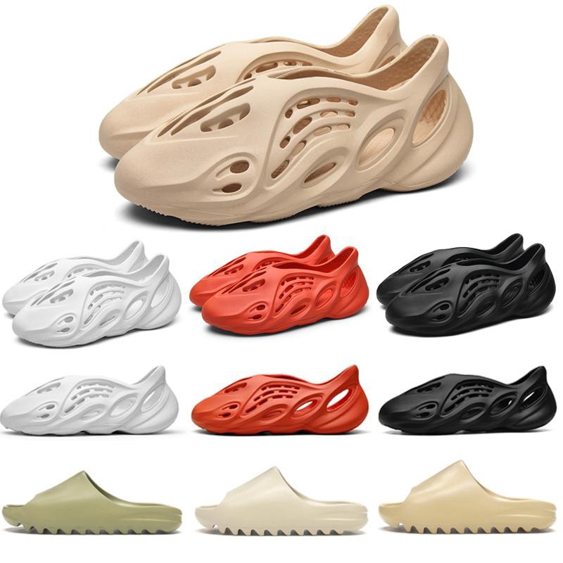 Yeezy Foam Runners on feet. Said to be releasing late spring.