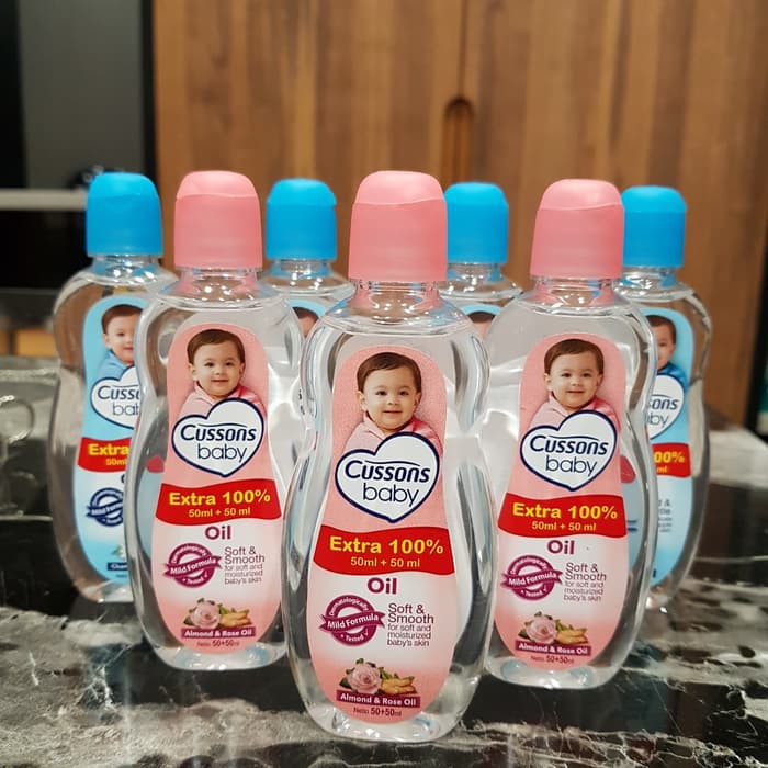 baby oil cussons soft & smooth