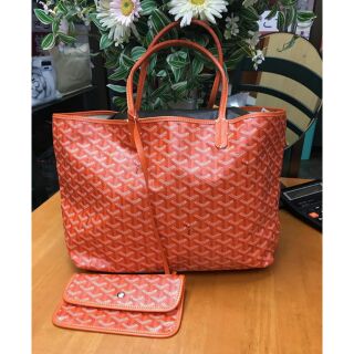 goyard pink tote bag