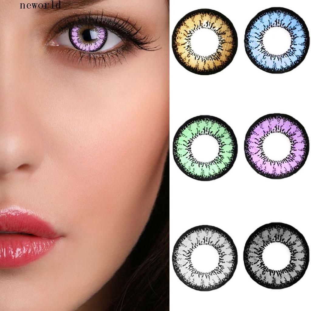 Color circle in make up