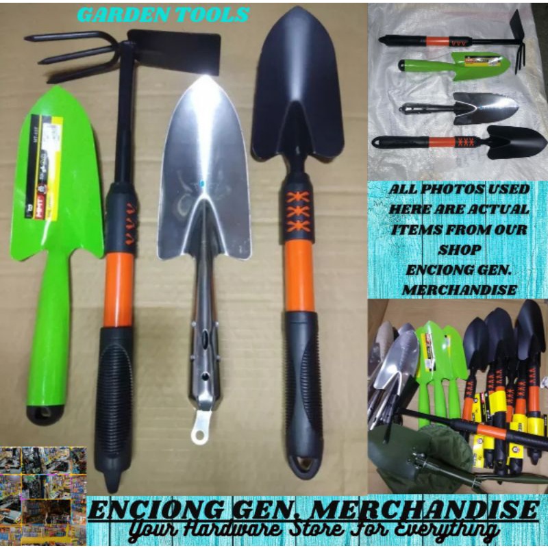 Garden Tools/Hand Trowel, RakeHoe(Green Pala, Stainless Pala, Piko