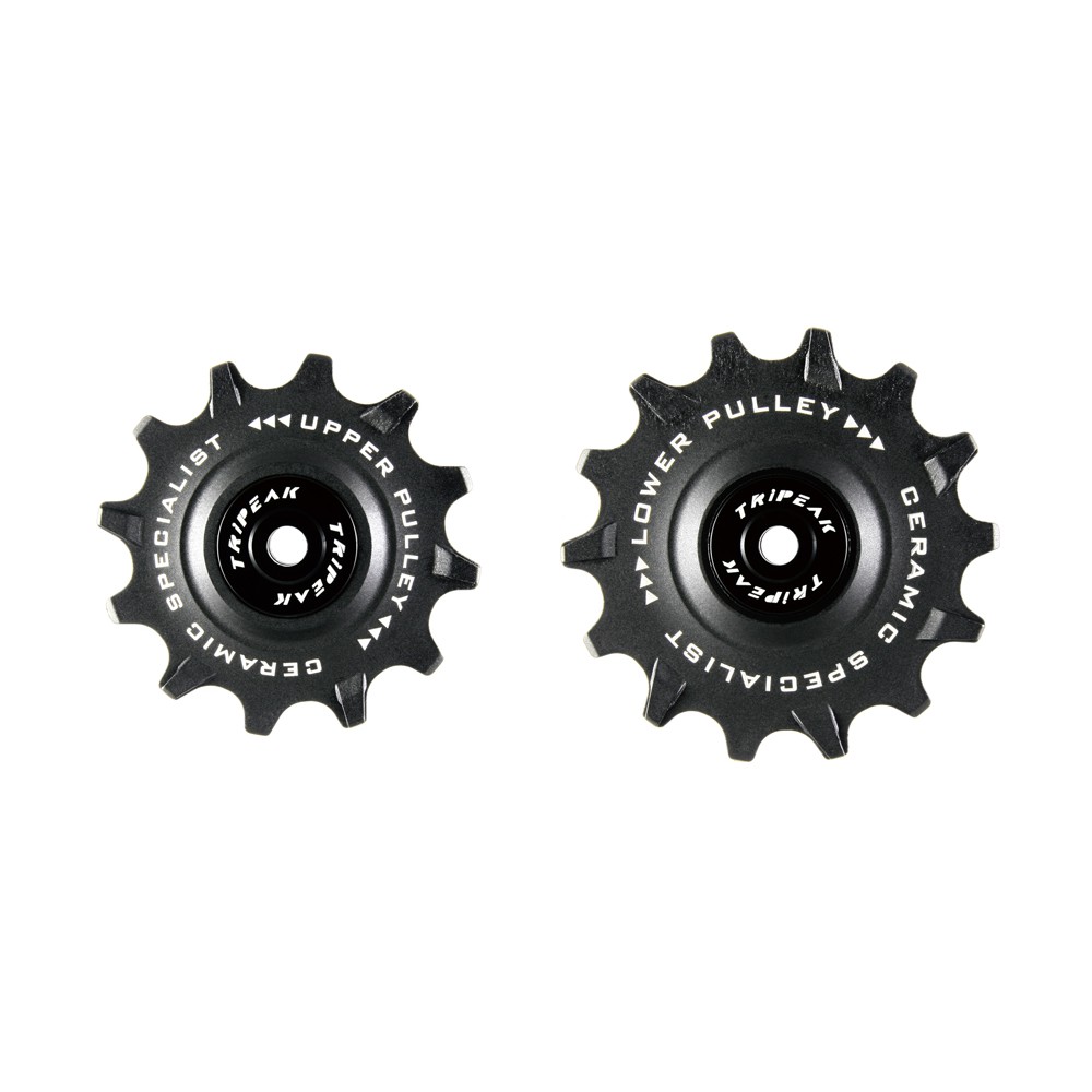 TRiPEAK Pulley Wheel Kit 12/14T Steel/Ceramic Bearings For Shimano