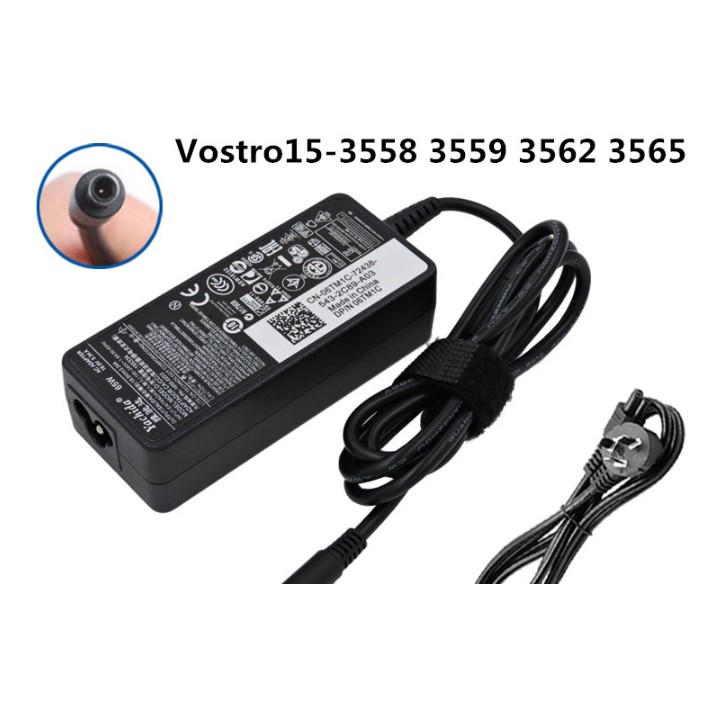 Four For Dell Vostro 15 3568 5568 3458 Notebook Power Adapter 65w Charger Cable Shopee Philippines