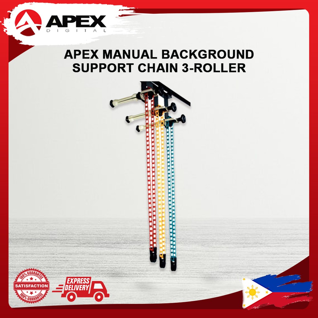 Apex Studio Manual Roller Background Support Chain 3 Roller 4 Roller Shopee Philippines