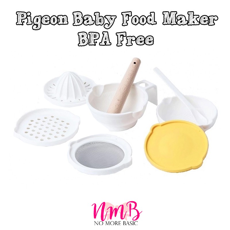 Pigeon Home Baby Food Maker Baby Food Mpasi Tool Bpa Free Shopee Philippines