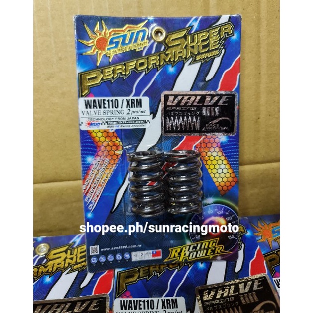 Sun Valve Spring For Honda Wave / Xrm (2pcs) ORIGINAL Shopee Philippines