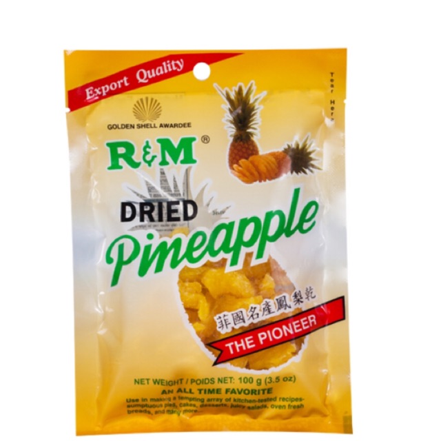 Factory Price and Warehouse Direct Dried Pineapple 100 Grams CoD