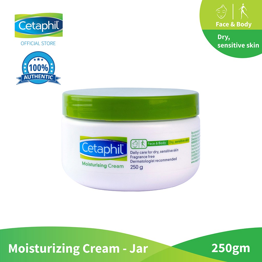 Cetaphil Moisturizing Cream Jar 250g Shopee Philippines