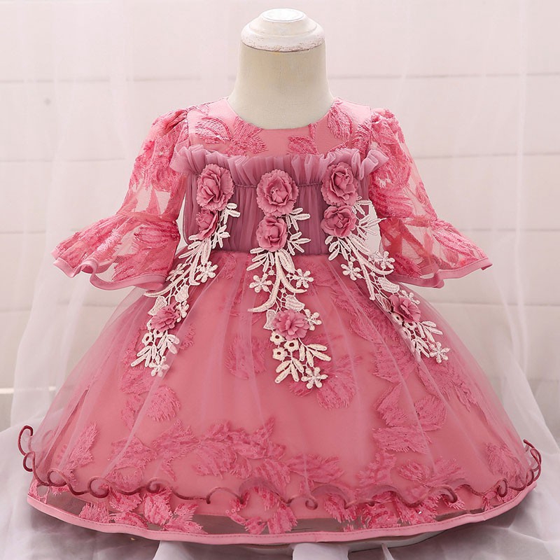 one year baby girl birthday dress