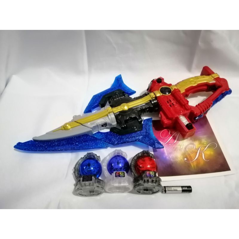 Super Sentai Kyuranger Weapon with 3 Non-DX Kyutama | Shopee Philippines