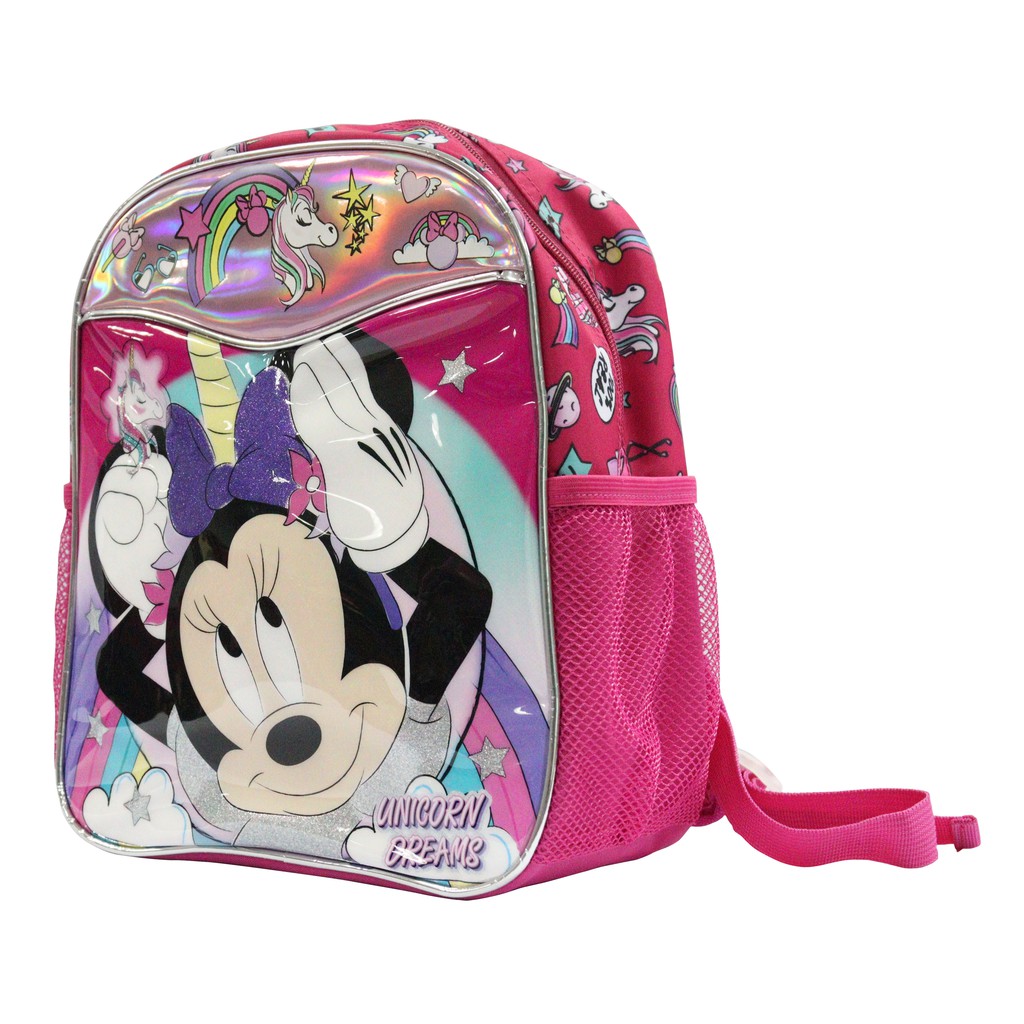 minnie mouse mesh backpack