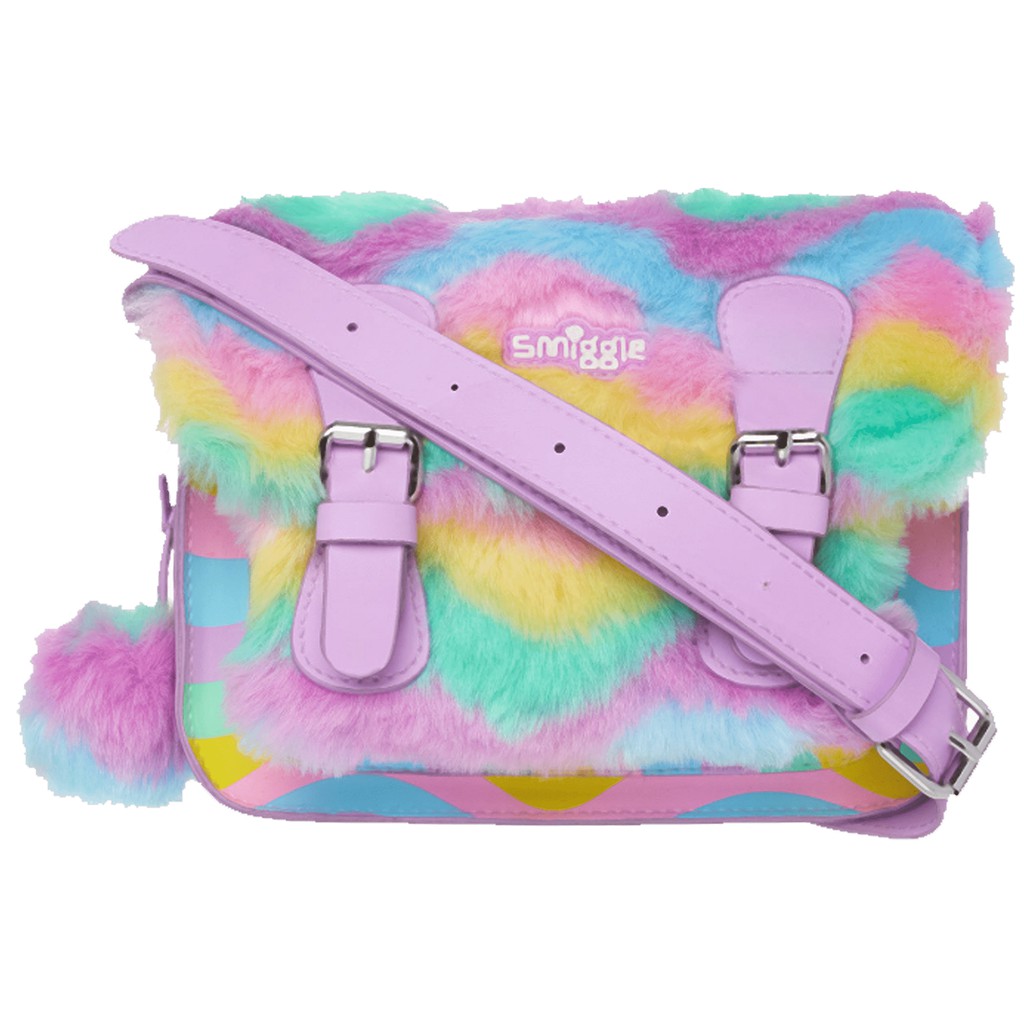 smiggle furry backpack