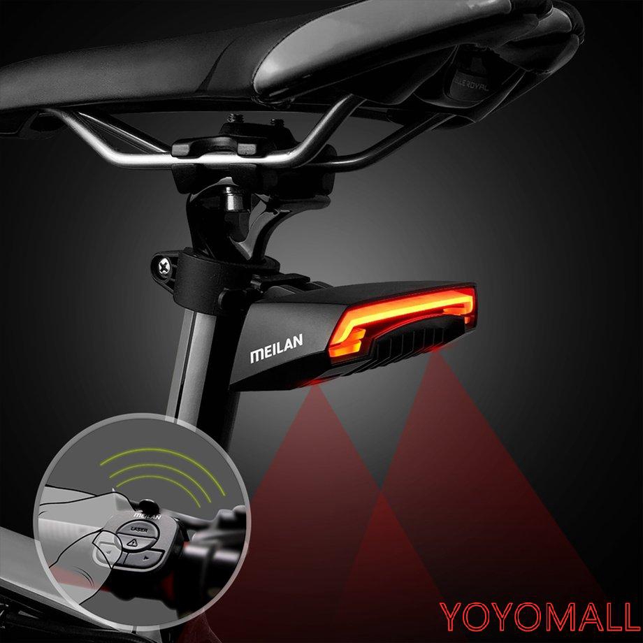 meilan x5 bike tail light