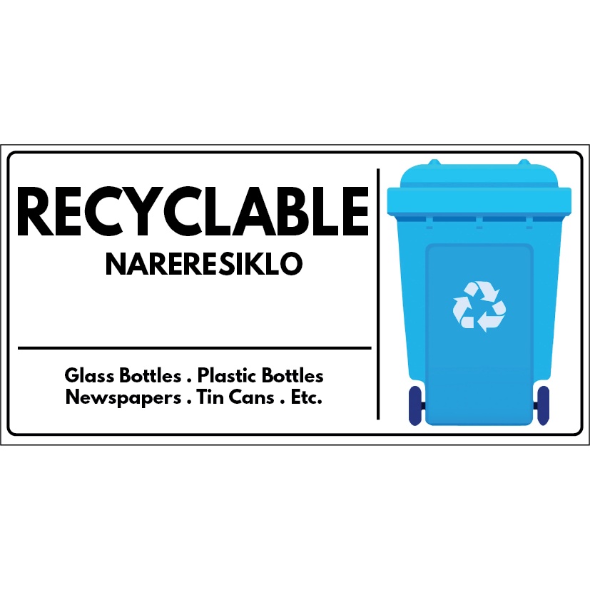 Printable Waste Segregation Signage Ubicaciondepersonas cdmx gob mx