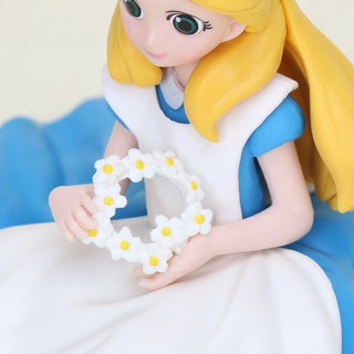 10cm Anime Q Posket Princess Dolls Crystalux Alice in Wonderland