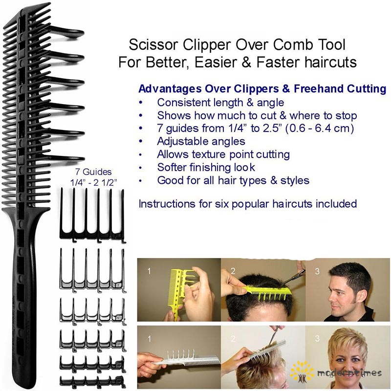 how to do clipper over comb