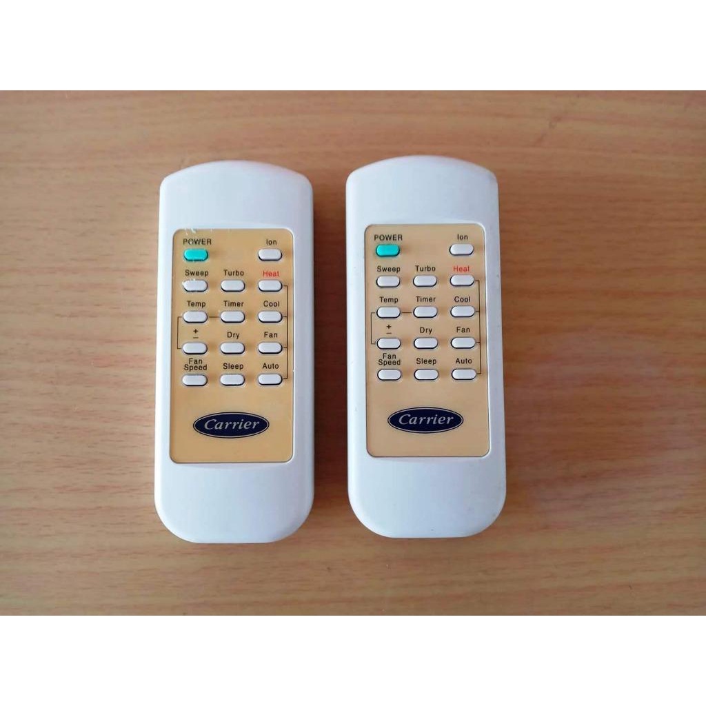 Imidlertid paritet status Carrier Aircon Remote Control | Shopee Philippines