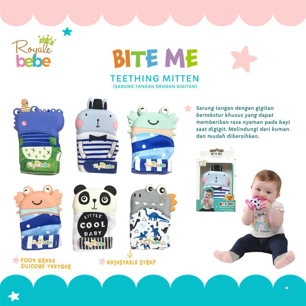 Royale Bebe Teething Mitten Baby Gloves With Bit Shopee Philippines