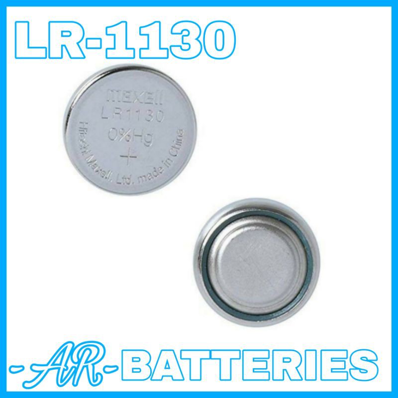 Maxell LR1130 1.5Volts Alkaline Button Cell Battery AG10 GP189 GP389