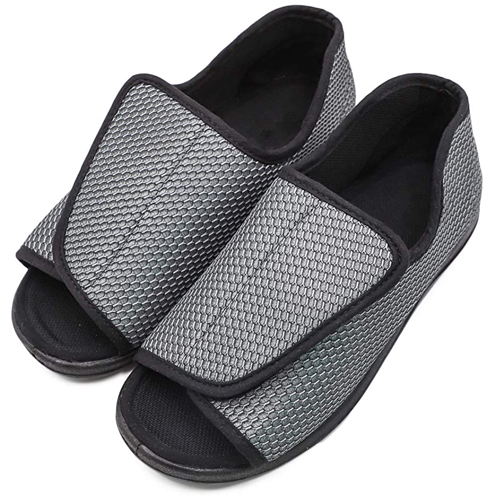 mens wide bedroom slippers