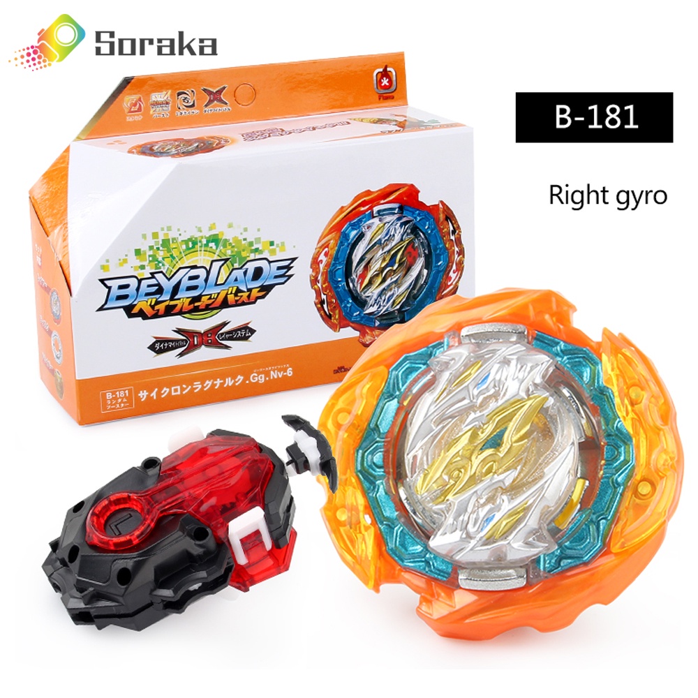 Soraka Beyblade Single Beyblade Burst B 181 Cyclone Ragnaruk With Db B184 Lr Launcher Beylauncher Beyblade Burst Launcher Box Set Shopee Philippines