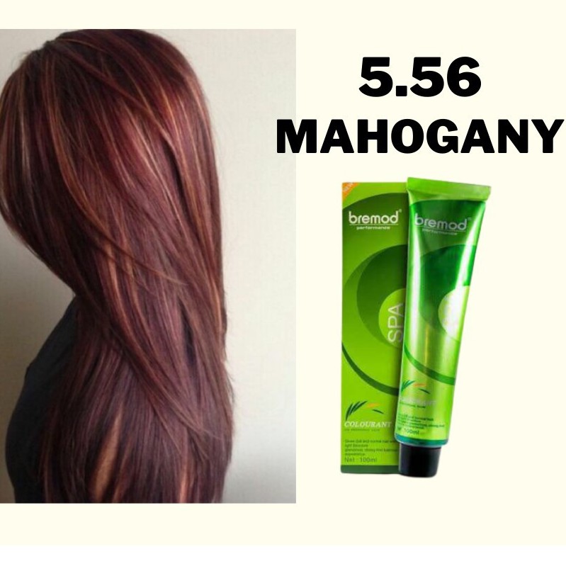  mahogany hair color 100 ml with oxidizing cream 100ml | Shopee  Philippines