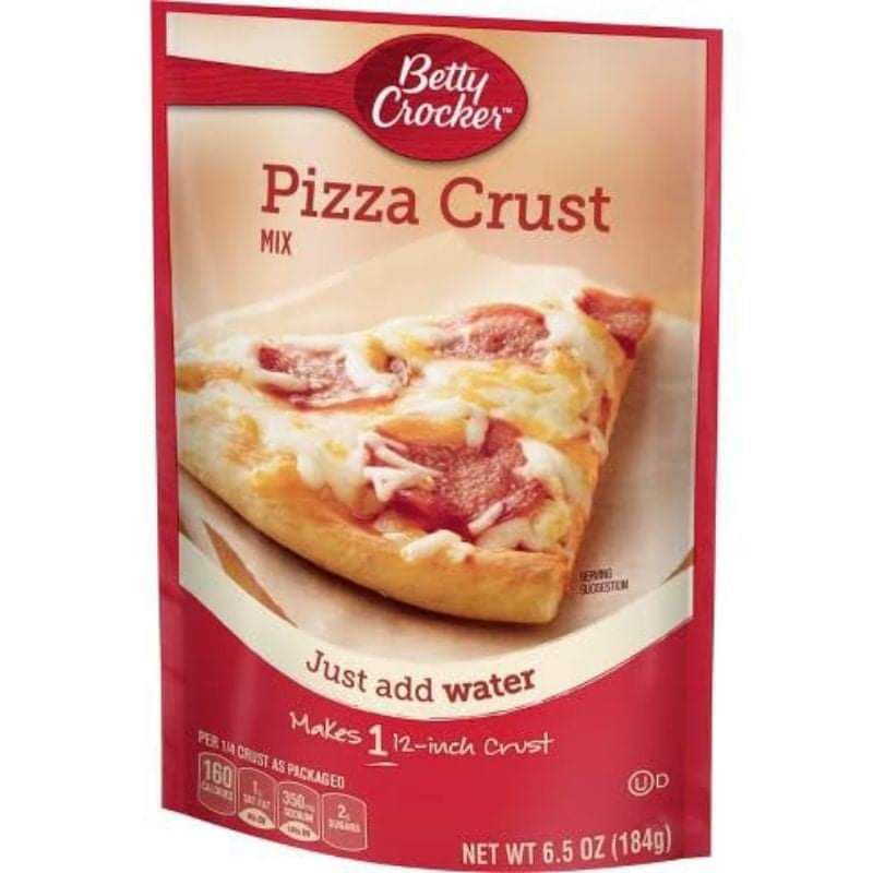 Betty Crocker Pizza Crust Mix 184g Shopee Philippines