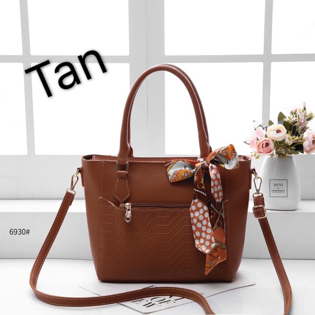 #6930 ladies handbag w/sling newest | Shopee Philippines